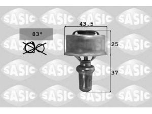 SASIC 9000314 termostatas, aušinimo skystis 
 Aušinimo sistema -> Termostatas/tarpiklis -> Thermostat
7701348376