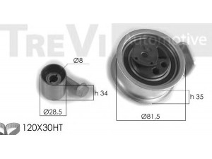 TREVI AUTOMOTIVE KD1266 paskirstymo diržo komplektas 
 Techninės priežiūros dalys -> Papildomas remontas
038198119, 038198119, 038198119