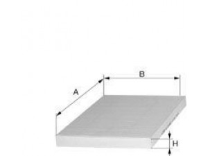 UNIFLUX FILTERS XCK348 filtras, salono oras 
 Techninės priežiūros dalys -> Techninės priežiūros intervalai
77364063, 6447 YA, 6447 YC, 6447 YZ