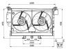 NRF 47503 ventiliatorius, radiatoriaus 
 Aušinimo sistema -> Oro aušinimas
1250F1, 125473, 1308T2, 1308T4