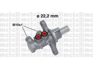 METELLI 05-0675 pagrindinis cilindras, stabdžiai 
 Stabdžių sistema -> Pagrindinis stabdžių cilindras
77363860, 77364194, 77365715, 77363860