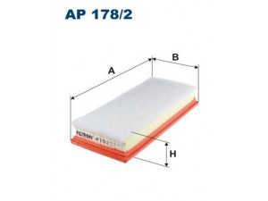 FILTRON AP178/2 oro filtras 
 Techninės priežiūros dalys -> Techninės priežiūros intervalai
17801-0N040-C, 178010N030, 178010N040