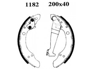 BSF 01182 stabdžių trinkelių komplektas 
 Techninės priežiūros dalys -> Papildomas remontas
321698545, 331609525, 331609526