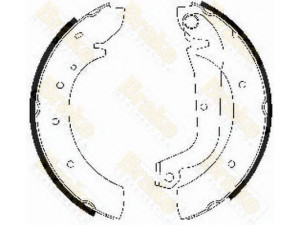 Brake ENGINEERING SH1207 stabdžių trinkelių komplektas 
 Techninės priežiūros dalys -> Papildomas remontas
4241H9, 009941210, 009943935, 9940553