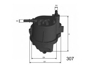 MISFAT F112A kuro filtras 
 Degalų tiekimo sistema -> Kuro filtras/korpusas
190199, 1677302, 2S6Q9155BA, 190199