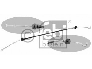 FEBI BILSTEIN 01762 akceleratoriaus trosas 
 Kuro mišinio formavimas -> Karbiuratorius, sistema -> Valdymo sąsajos/amortizatorius/kameros
35 41 1 154 285