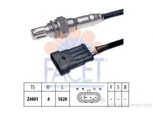 FACET 10.7022 lambda jutiklis 
 Išmetimo sistema -> Jutiklis/zondas
46423987, 60812599, 60812717, 60814386