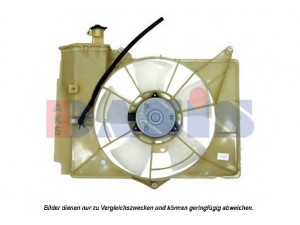 AKS DASIS 218060N ventiliatorius, radiatoriaus 
 Aušinimo sistema -> Oro aušinimas
1671121030