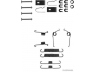 priedų komplektas, stabdžių trinkelės