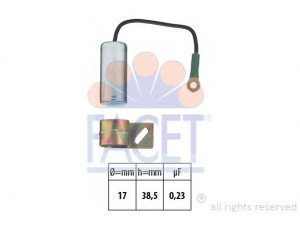 FACET 0.0856 kondensatorius, uždegimas 
 Kibirkšties / kaitinamasis uždegimas -> Degimo skirstytuvas/dalys
730X-12300-BAA, 5948.04, 08 02 119 800