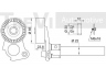 TREVI AUTOMOTIVE TA1986 įtempiklio skriemulys, V formos rumbuotas diržas 
 Diržinė pavara -> V formos rumbuotas diržas/komplektas -> Įtempiklio skriemulys
06J903133A, 06J903133A, 06J903133A