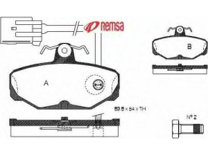 METZGER 0205.12 stabdžių trinkelių rinkinys, diskinis stabdys 
 Techninės priežiūros dalys -> Papildomas remontas
6485895