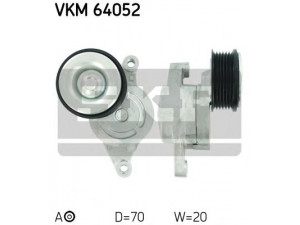 SKF VKM 64052 įtempiklio skriemulys, V formos rumbuotas diržas 
 Diržinė pavara -> V formos rumbuotas diržas/komplektas -> Įtempiklio skriemulys
ZJ38-15-980B, ZJ38-15-980C
