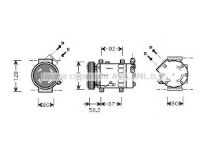 AVA QUALITY COOLING CNAK214 kompresorius, oro kondicionierius 
 Oro kondicionavimas -> Kompresorius/dalys
6453KS, 6453LN, 6453LS, 9639078180