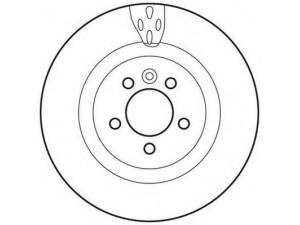 JURID 562654JC stabdžių diskas 
 Stabdžių sistema -> Diskinis stabdys -> Stabdžių diskas
SDB000622, SDB000623, SDB000624