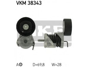 SKF VKM 38343 įtempiklio skriemulys, V formos rumbuotas diržas 
 Diržinė pavara -> V formos rumbuotas diržas/komplektas -> Įtempiklio skriemulys
11 28 7 558 752