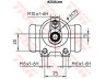 TRW BWF286 rato stabdžių cilindras 
 Stabdžių sistema -> Ratų cilindrai
7701039467, 95659668, 7701039467