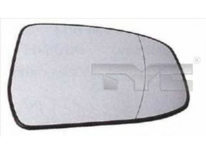 TYC 310-0118-1 veidrodėlio stiklas, išorinis veidrodėlis 
 Kėbulas -> Keleivių kabina -> Veidrodėlis
1469511, 1538212, 8M5117K741AA