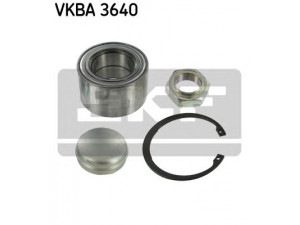 SKF VKBA 3640 rato guolio komplektas 
 Ašies montavimas/vairavimo mechanizmas/ratai -> Rato stebulė/montavimas -> Rato guolis
16 063 750 80, 3326.62, 1328046080