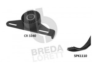 BREDA  LORETT KCA0025 V formos rumbuotas diržas, komplektas 
 Techninės priežiūros dalys -> Techninės priežiūros intervalai
117201773R, 77 01 477 522, 7701477522
