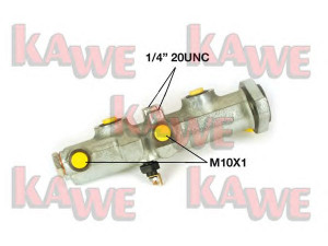 KAWE B6764 pagrindinis cilindras, stabdžiai 
 Stabdžių sistema -> Pagrindinis stabdžių cilindras
8122258, 9981629