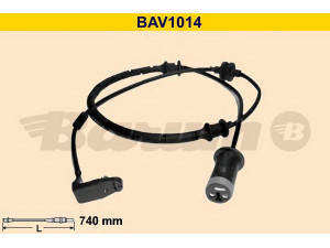 BARUM BAV1014 įspėjimo kontaktas, stabdžių trinkelių susidėvėjimas 
 Stabdžių sistema -> Susidėvėjimo indikatorius, stabdžių trinkelės
12 38 442, 13122323