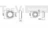 TREVI AUTOMOTIVE WB1810 rato guolio komplektas 
 Ašies montavimas/vairavimo mechanizmas/ratai -> Rato stebulė/montavimas -> Rato guolis
211498071
