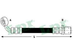 LPR 6T48256 stabdžių žarnelė 
 Stabdžių sistema -> Stabdžių žarnelės
9094702A07, 9094702A09, 9094702F25