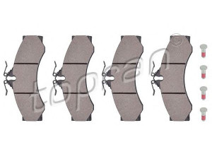 TOPRAN 110 893 stabdžių trinkelių rinkinys, diskinis stabdys 
 Techninės priežiūros dalys -> Papildomas remontas
002 420 41 20, 002 420 42 20, 004 420 24 20