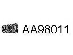 VENEPORTE AA98011 spyruoklė, išmetimo vamzdis 
 Išmetimo sistema -> Surinkimo dalys -> Atskiros surinkimo dalys -> Spyruoklė
2007441B10, 1449267D00, 1449282600