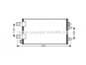 PRASCO RTA5443 kondensatorius, oro kondicionierius 
 Oro kondicionavimas -> Kondensatorius
2765000QAE, 4417246, 7701066110