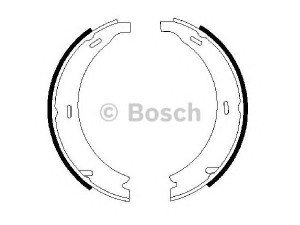 BOSCH 0 986 487 190 stabdžių trinkelių komplektas, stovėjimo stabdis