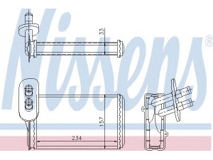 NISSENS 73962 šilumokaitis, salono šildymas 
 Šildymas / vėdinimas -> Šilumokaitis
191.819.031, 191.819.031 B, 191.819.031 C