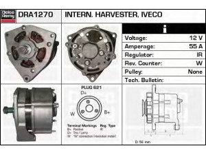 DELCO REMY DRA1270 kintamosios srovės generatorius 
 Elektros įranga -> Kint. sr. generatorius/dalys -> Kintamosios srovės generatorius
6205473, 42 498 284, 42 498 427