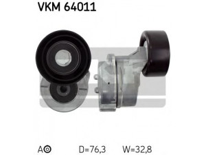 SKF VKM 64011 įtempiklio skriemulys, V formos rumbuotas diržas 
 Diržinė pavara -> V formos rumbuotas diržas/komplektas -> Įtempiklio skriemulys
25281-4A000, 25281-4A010