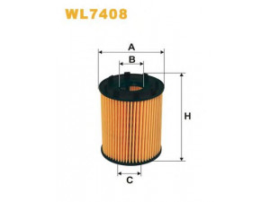 WIX FILTERS WL7408 alyvos filtras 
 Techninės priežiūros dalys -> Techninės priežiūros intervalai
71765460, 73500049, 1565248, 5650342