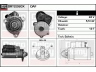 DELCO REMY DRT2260X starteris 
 Elektros įranga -> Starterio sistema -> Starteris
1667425, 1688625, 1739935, 1826121