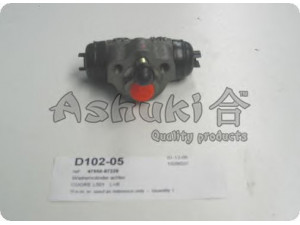 ASHUKI D102-05 rato stabdžių cilindras 
 Stabdžių sistema -> Ratų cilindrai
47550-87228, 47550-97202, 47550-B2020