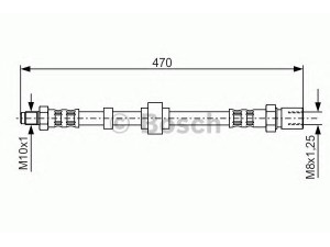 BOSCH 1 987 476 524 stabdžių žarnelė 
 Stabdžių sistema -> Stabdžių žarnelės
95 494 973, 95 494 973