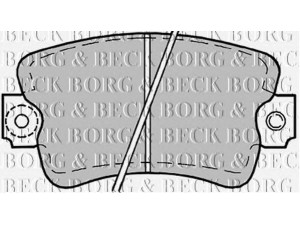 BORG & BECK BBP1178 stabdžių trinkelių rinkinys, diskinis stabdys 
 Techninės priežiūros dalys -> Papildomas remontas
7701200980, 7701201113, 7701201153