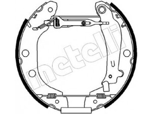 METELLI 51-0096 stabdžių trinkelių komplektas 
 Techninės priežiūros dalys -> Papildomas remontas