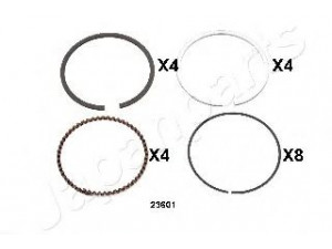 JAPANPARTS RC23601 stūmoklio žiedas 
 Variklis -> Cilindrai/stūmokliai
12033-78520, 12033-A8701, 12033-A8702