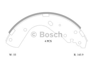 BOSCH 0 986 AB1 573 stabdžių trinkelių komplektas 
 Techninės priežiūros dalys -> Papildomas remontas
URY2 26 38Z