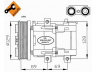 NRF 32212 kompresorius, oro kondicionierius 
 Oro kondicionavimas -> Kompresorius/dalys
1018497, 1018797, 1035431, 1038989