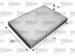 VALEO 715597 filtras, salono oras 
 Techninės priežiūros dalys -> Techninės priežiūros intervalai
30733892, 30733894, 30767022, 6G9N-180543-BA