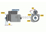 BOSCH 0 001 241 021 starteris 
 Elektros įranga -> Starterio sistema -> Starteris
STD1418R, 51 26201 7239