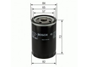 BOSCH 0 986 452 019 alyvos filtras 
 Techninės priežiūros dalys -> Techninės priežiūros intervalai
04105409AB, 04105409AC, 04105409BB