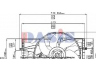 AKS DASIS 128107N ventiliatorius, radiatoriaus 
 Aušinimo sistema -> Oro aušinimas
2035000293, 2035050255, A2035000293