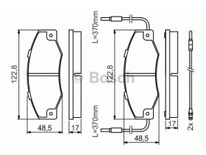 BOSCH 0 986 460 953 stabdžių trinkelių rinkinys, diskinis stabdys 
 Techninės priežiūros dalys -> Papildomas remontas
77 01 202 481, 77 01 202 785, 77 01 202 815