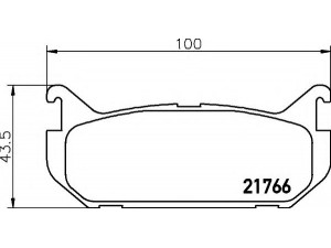 HELLA 8DB 355 016-711 stabdžių trinkelių rinkinys, diskinis stabdys 
 Techninės priežiūros dalys -> Papildomas remontas
3868298, 3898005, F42Z2200A, G5Y52643Z